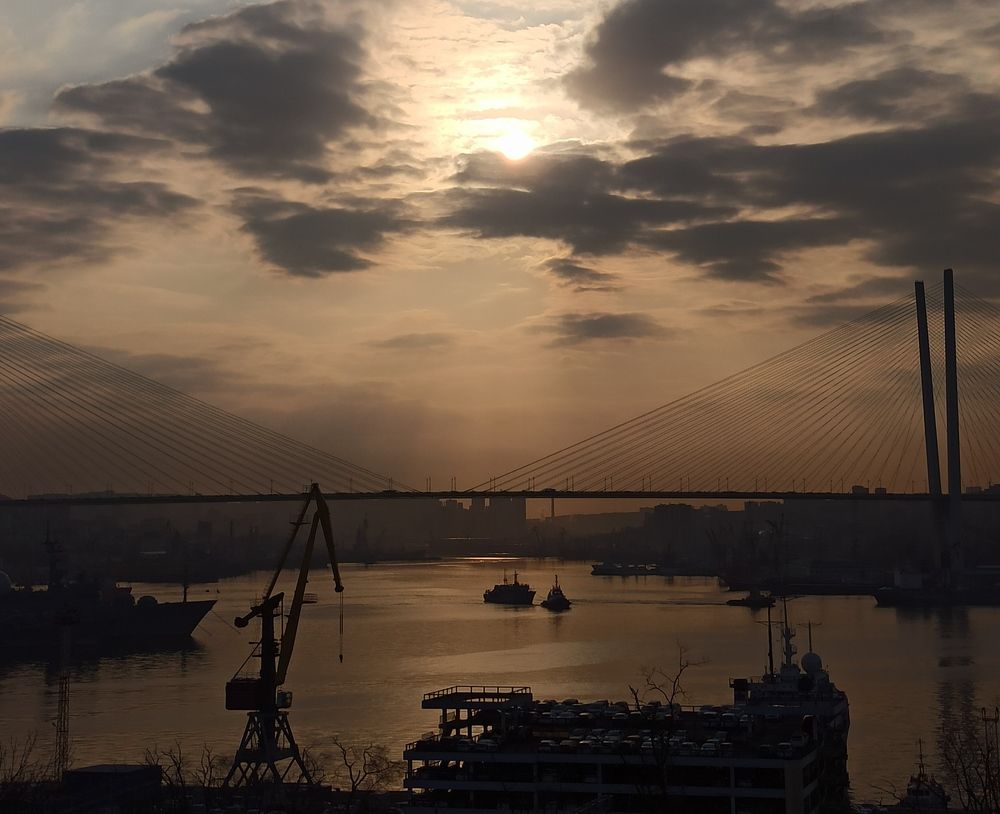 Бронзовый закат