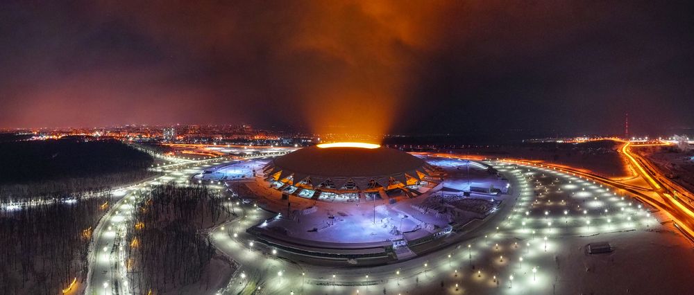 Футбольный "вулкан"