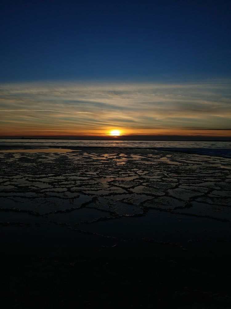 The frozen sea