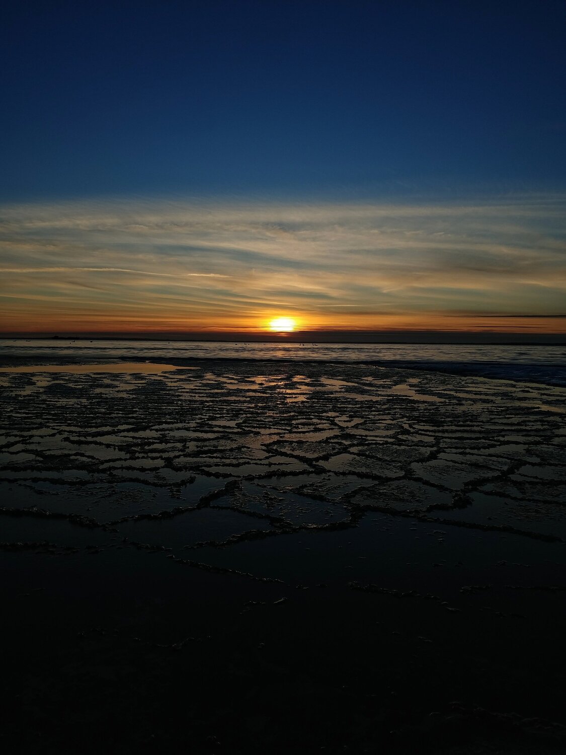 The frozen sea