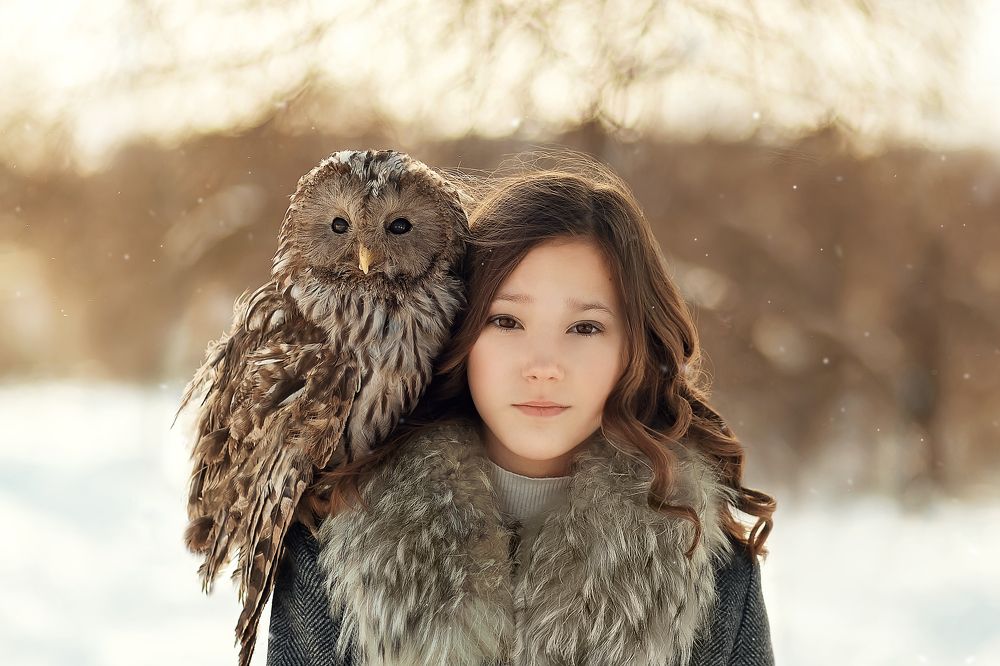 Портрет с совой.