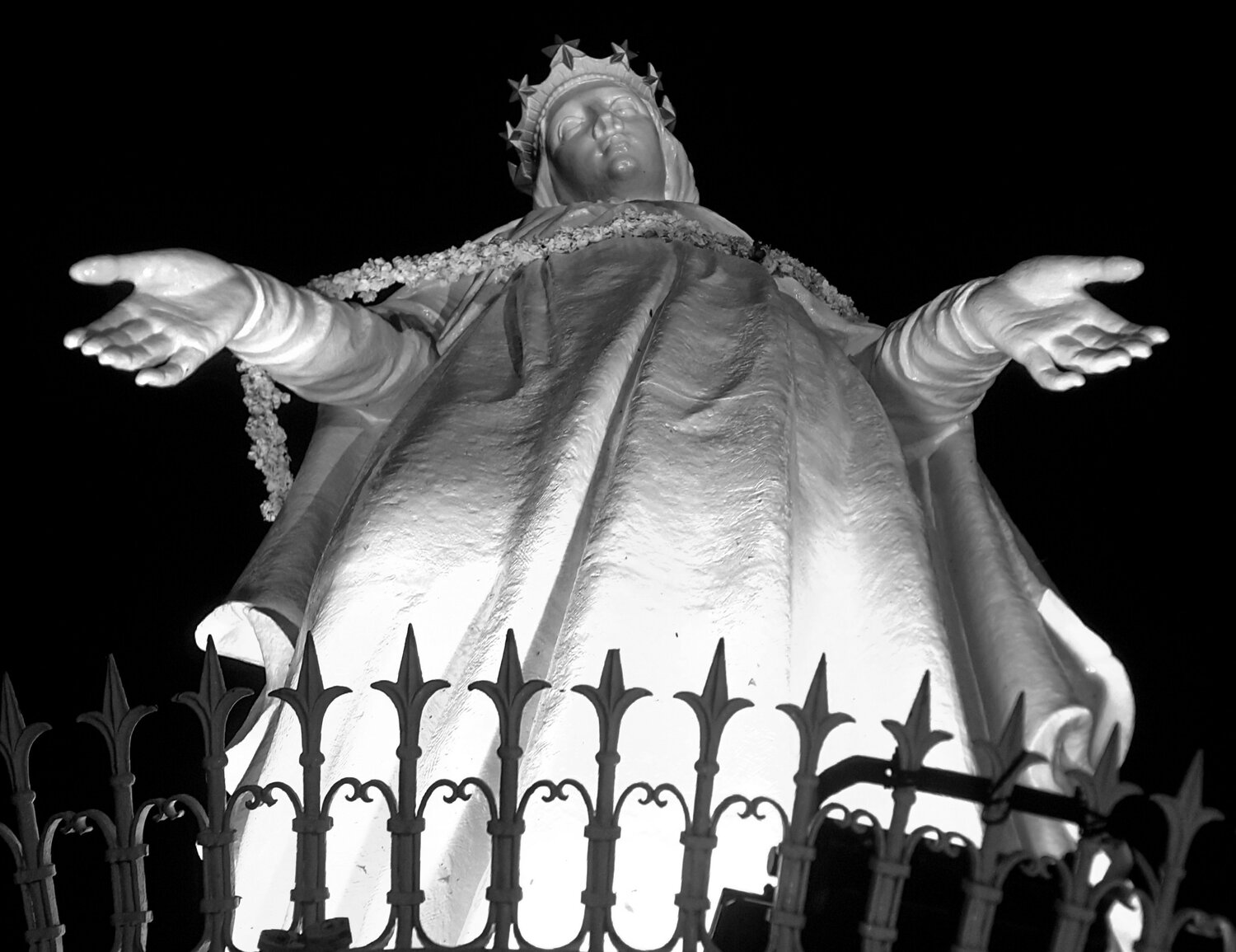 The Statue of Our Lady of Lebanon