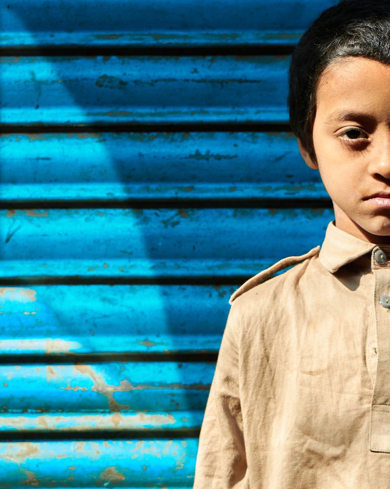 Street child portrait