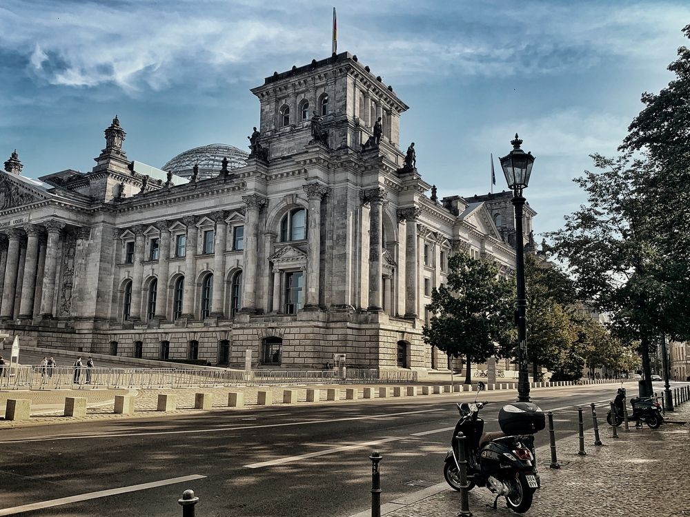 Утренний Рейхстаг