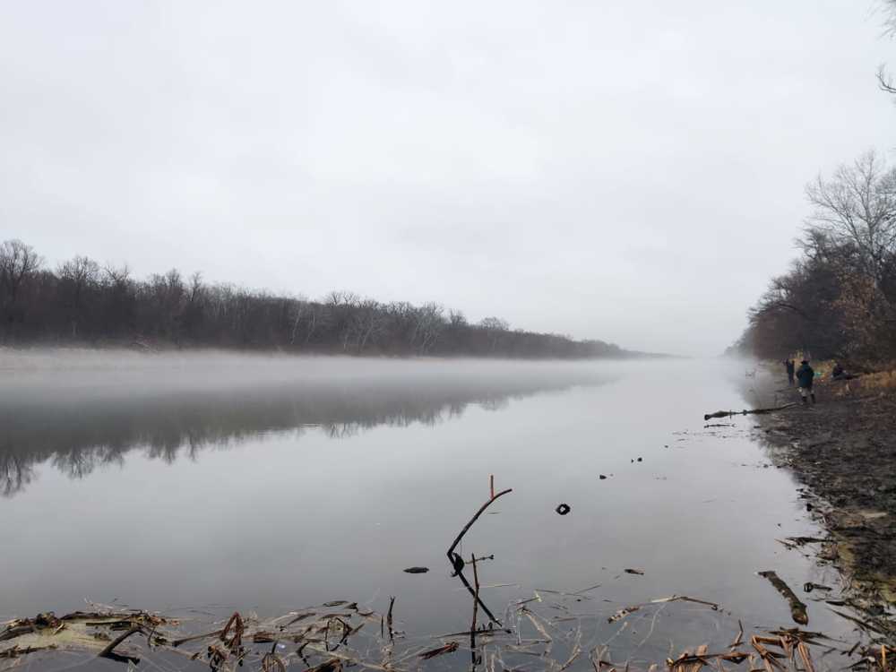 Раннее туманное утро