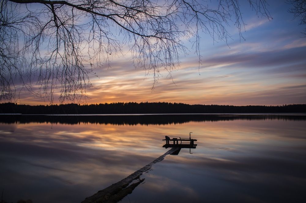 Зеркальная гладь.