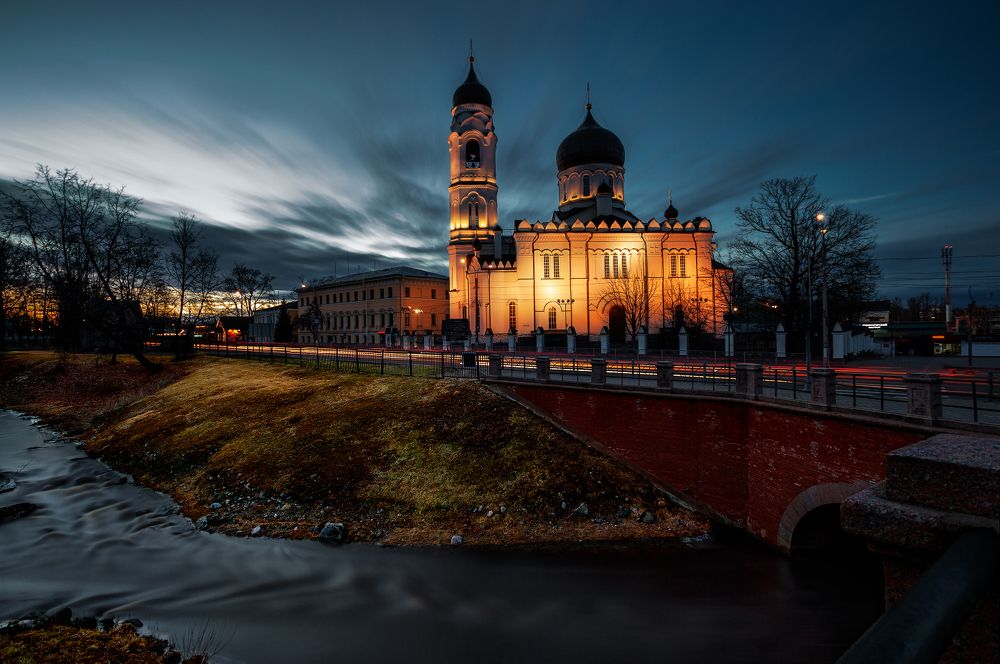 Собор Архангела Михаила, Ломоносов, Россия.