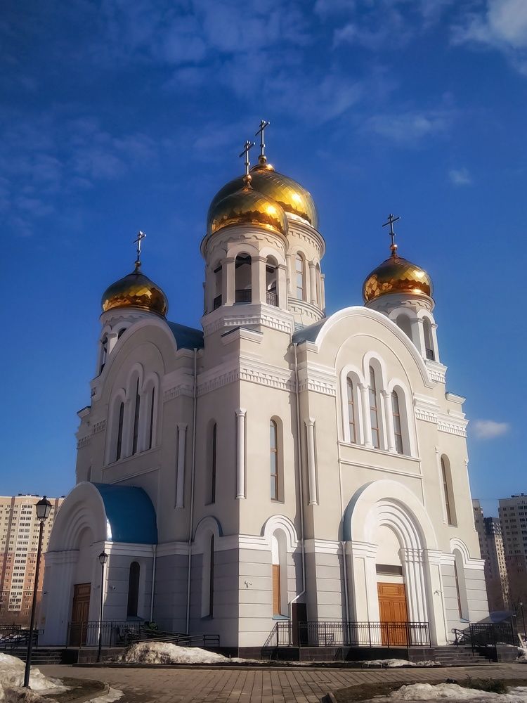 На Люберецких полях.