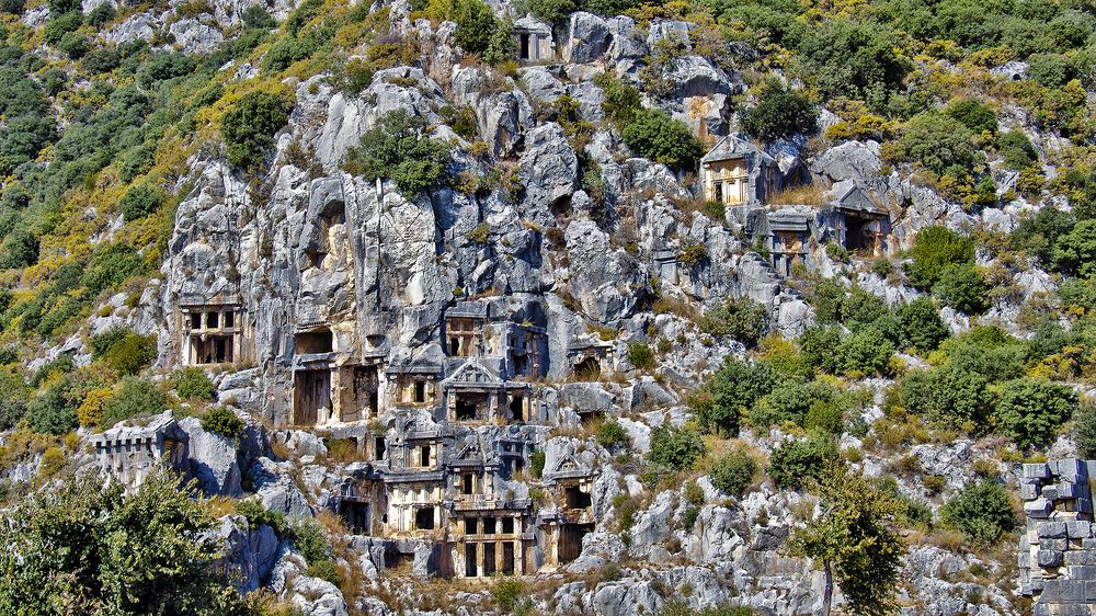 Acropolis of the ancient city of Myra
