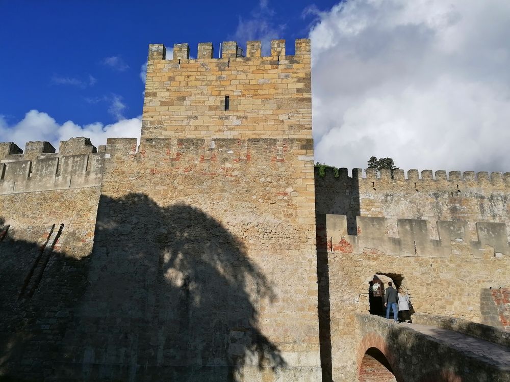 Castelo de Sao Jorge in Lisbon (Portugal)