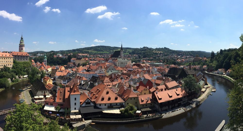 Средневековый Крумлов