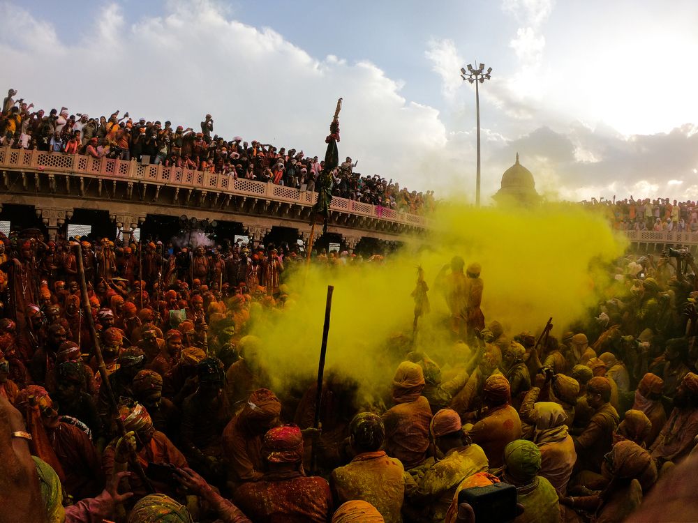 Brij Holi at Nandgaon
