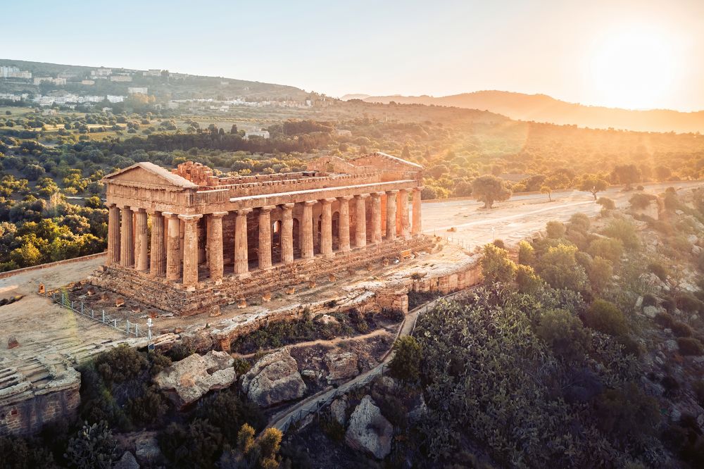 The Temple of Concordia. Agrigento. Sicily