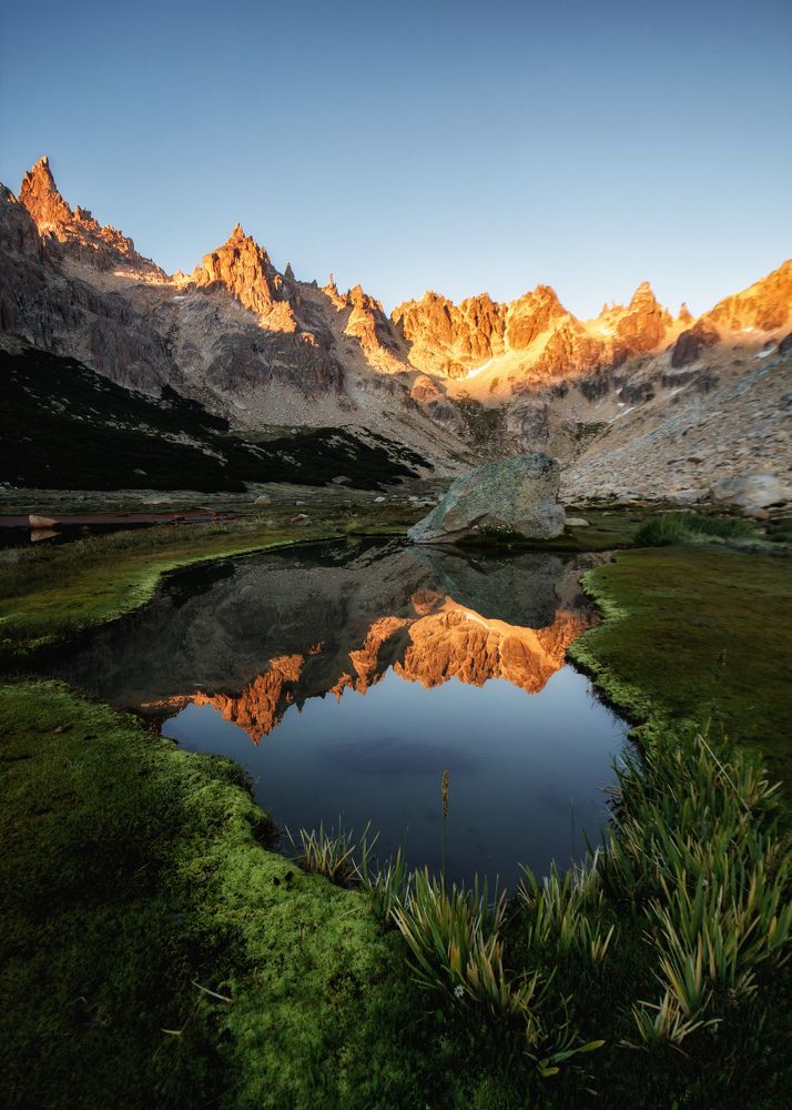 Reflejos de montaña