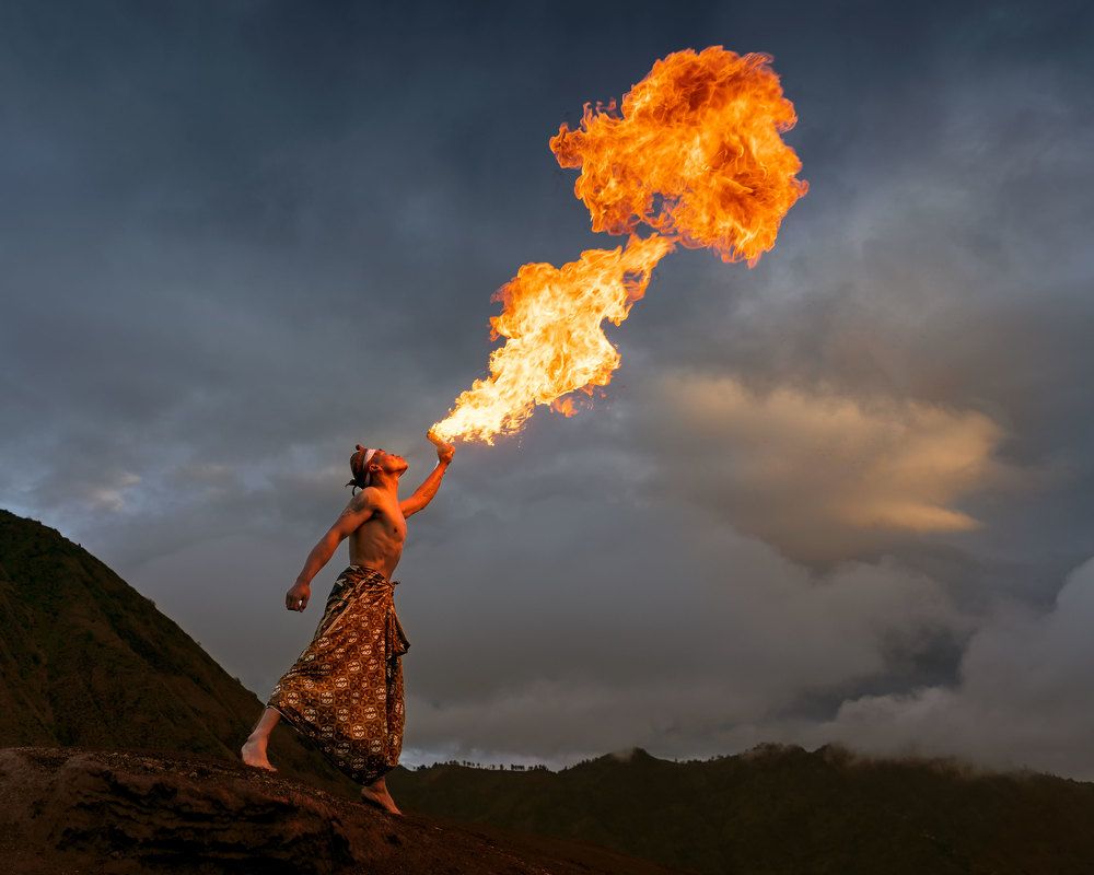 Bromo Fire Man