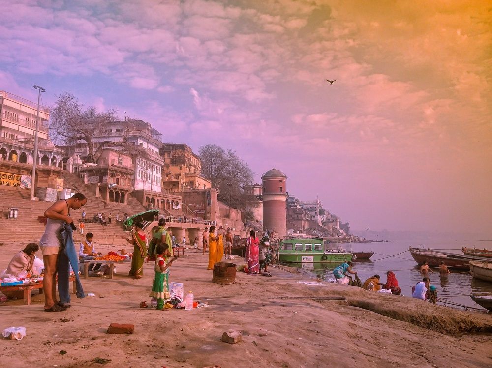 Assi ghat, Varanasi , India