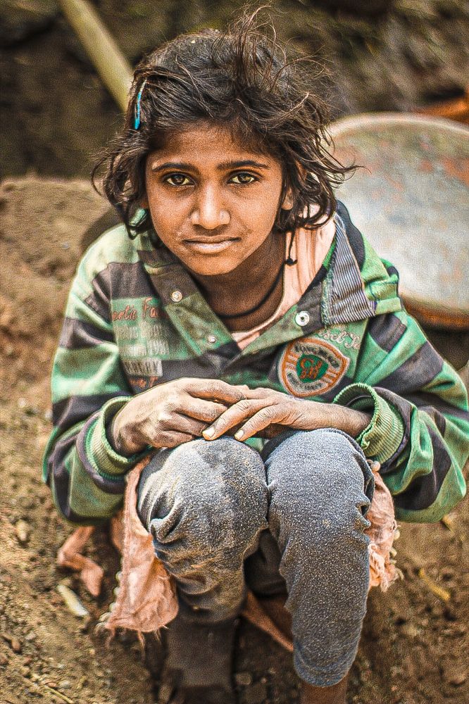 The girl with something special in her eyes