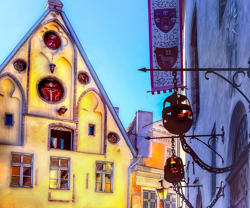 Таллин солнечный.