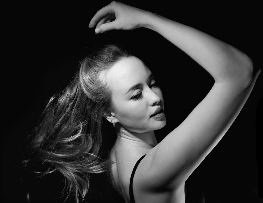 Момент в чёрно-белом.