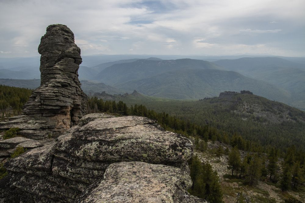 Хребты саянские