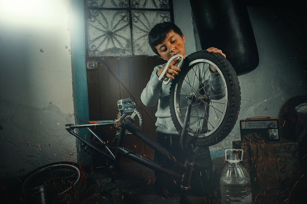 El sueño de ser ciclista