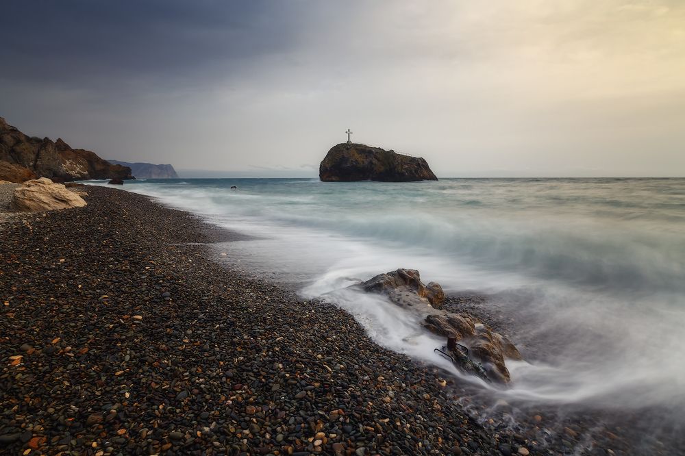 Весенний пляж Фиолента.