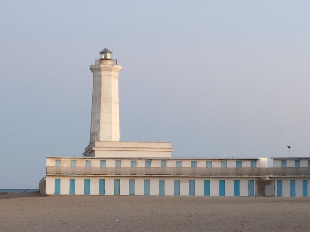 Italian traditional lighthouse