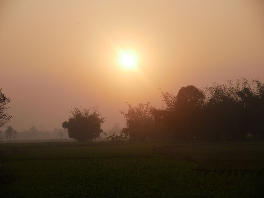 Sun looks like moon !