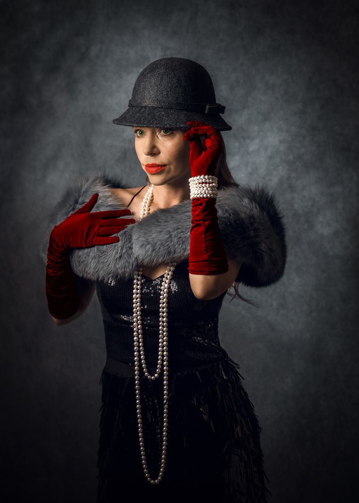 Женщина в шляпке