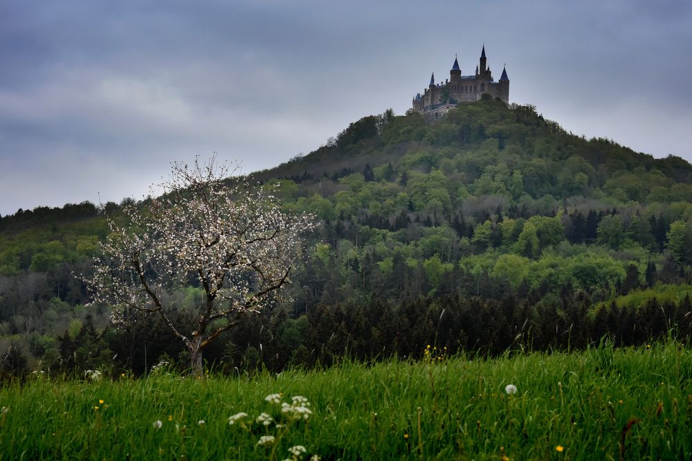 Замок Гогенцоллерн, Германия.
