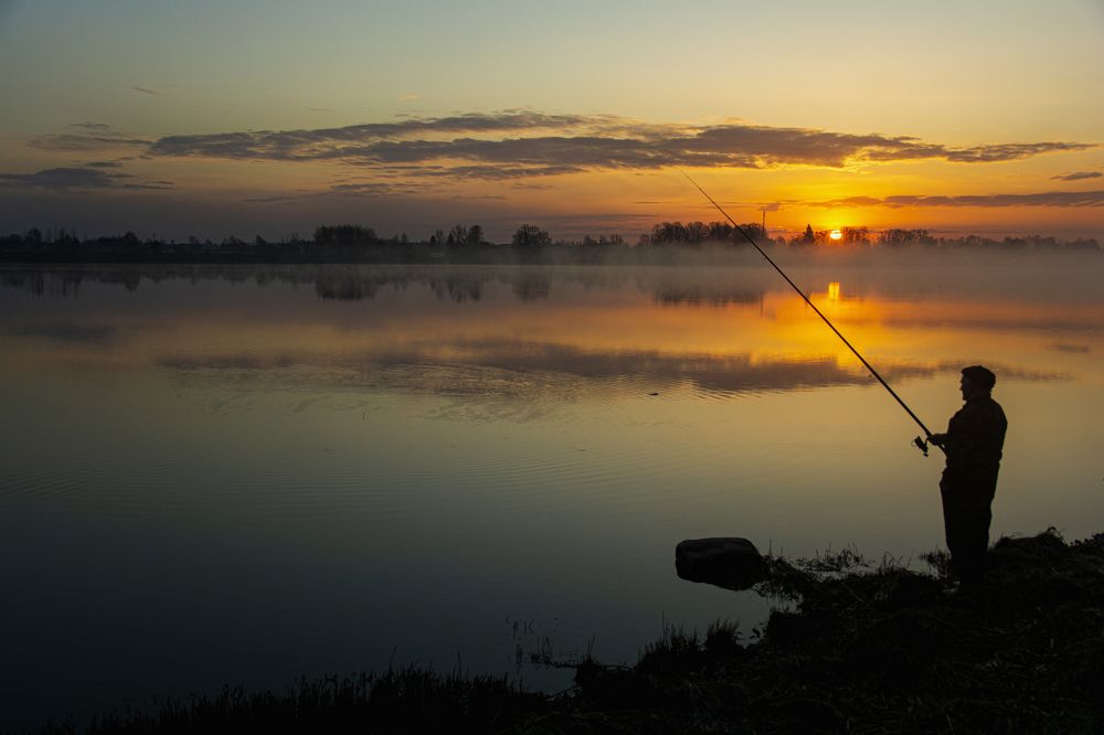 Утро рыбака....