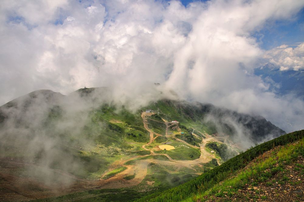 Дотронуться до облаков