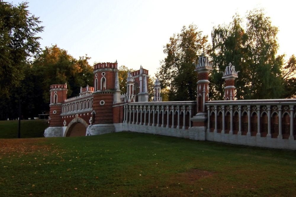Фигурный мост в Царицыно.