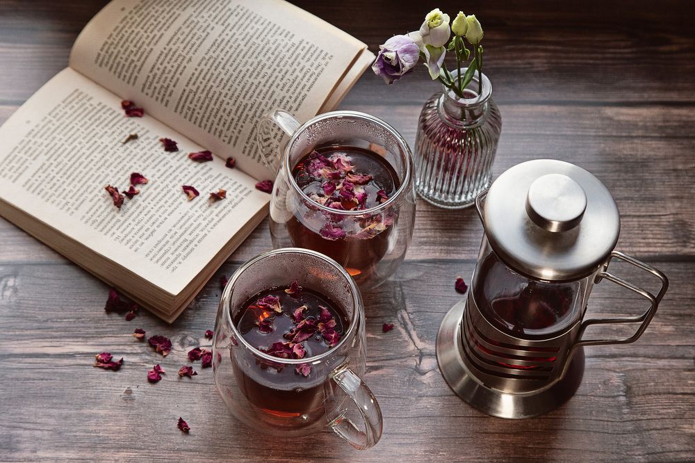 Утро с ароматом чайной розы