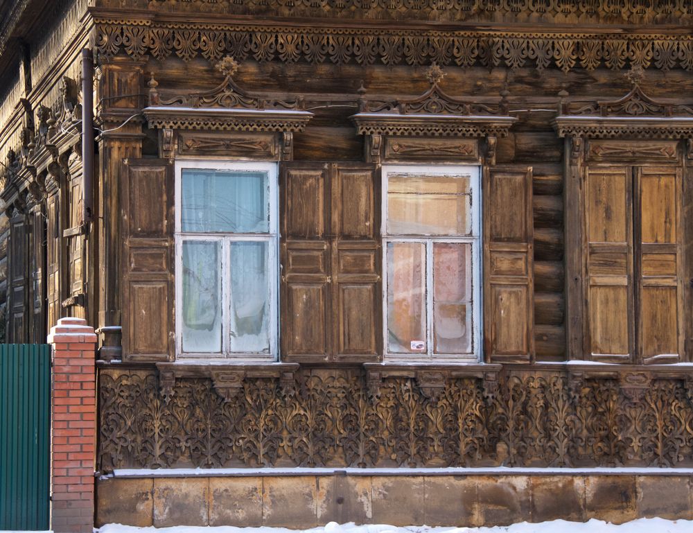 Деревянное кружево Иркутска