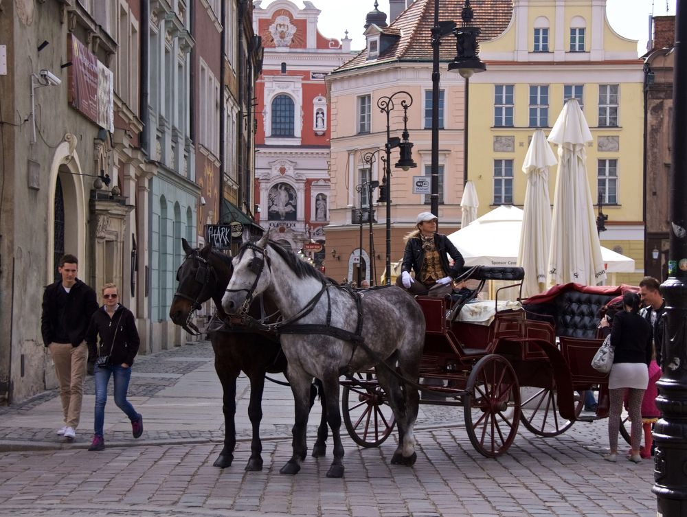 Poznań Stary Rynek Polska / Площадь Старый Рынок, Познань, Польша