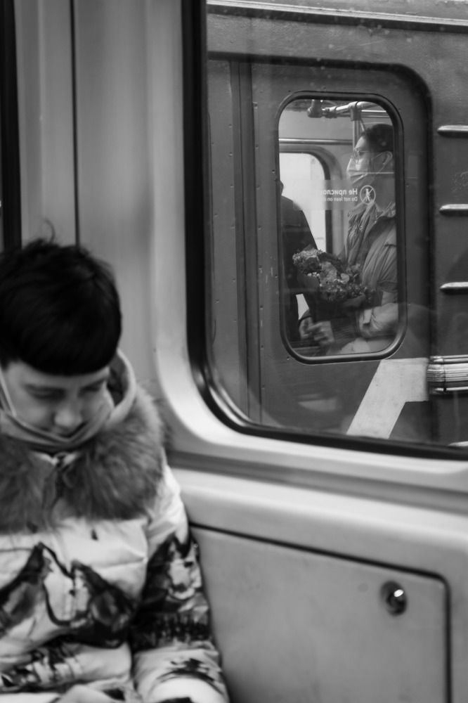 Под землёй.