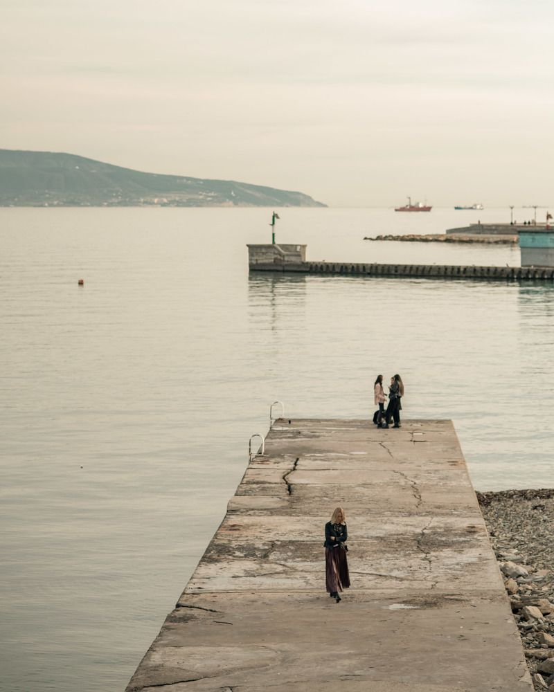 Зимнее побережье.