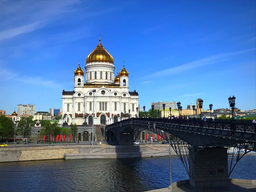 Москва.Храм Христа Спасителя.
