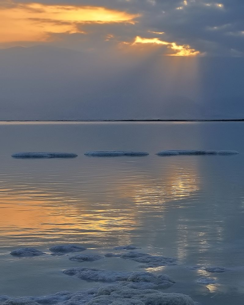 мертвое море, рассвет