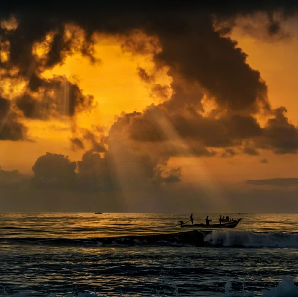 Minimal during golden hour