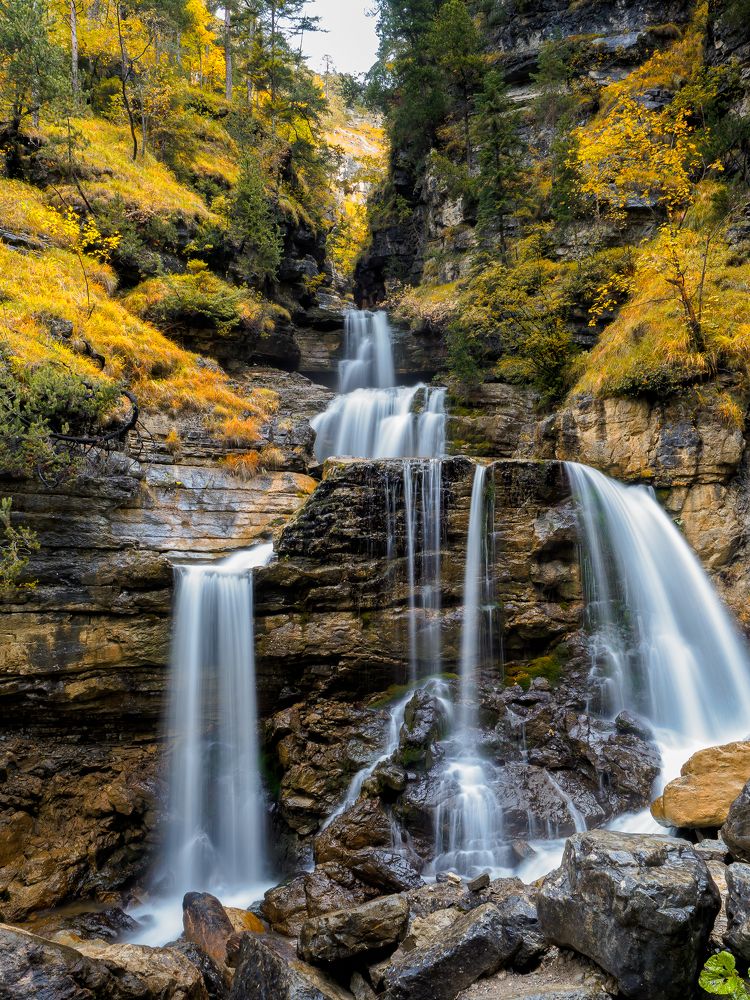 Waterfall near Farchant, Bavaria