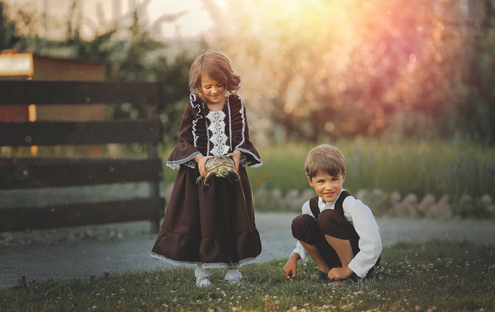 В деревне у бабушки