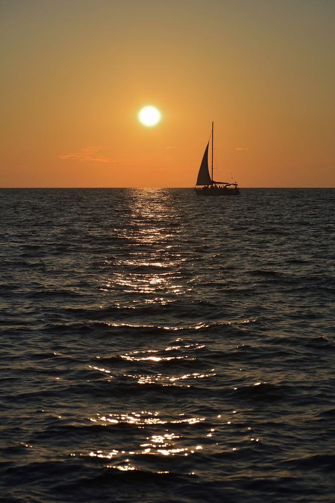 Закат на Чёрном море