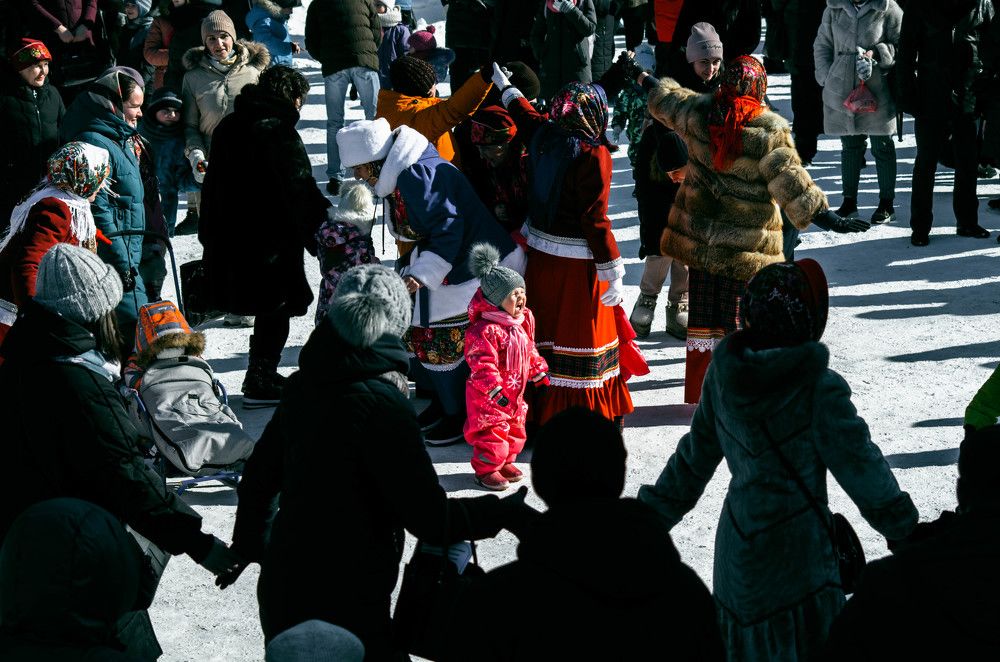 Хоровод на масленице