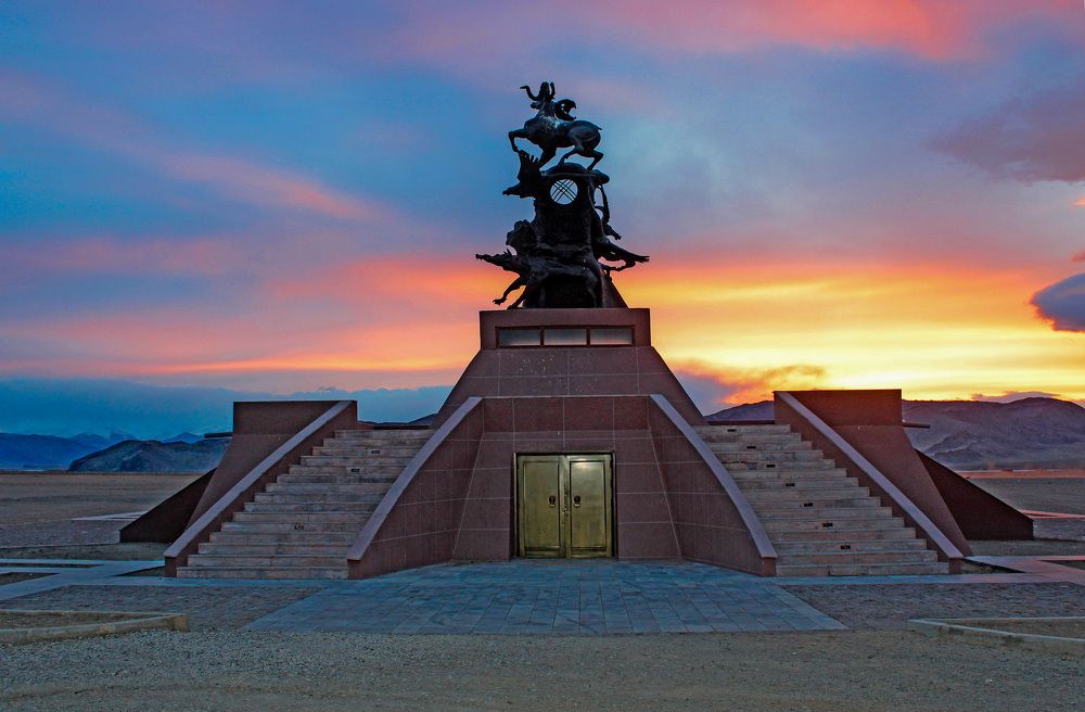 Khan Altai Hymn Monument Complex