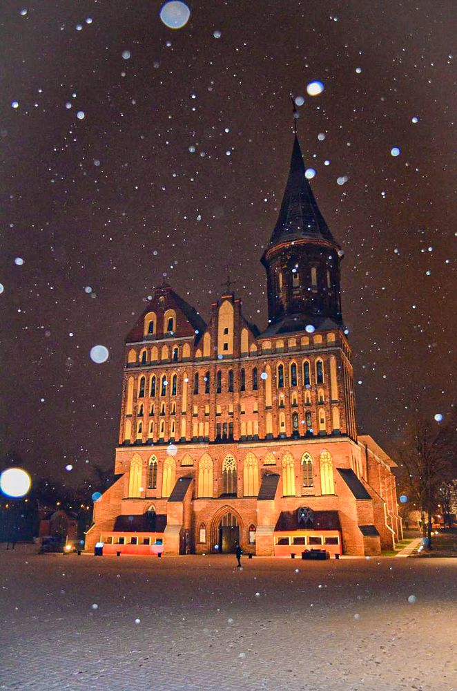 Кёнигсбергский собор. Домский собор Богоматери и Святого Адальберта. Основан в 1333 году.