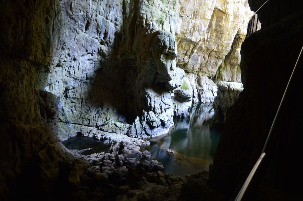 В пещерах Словении