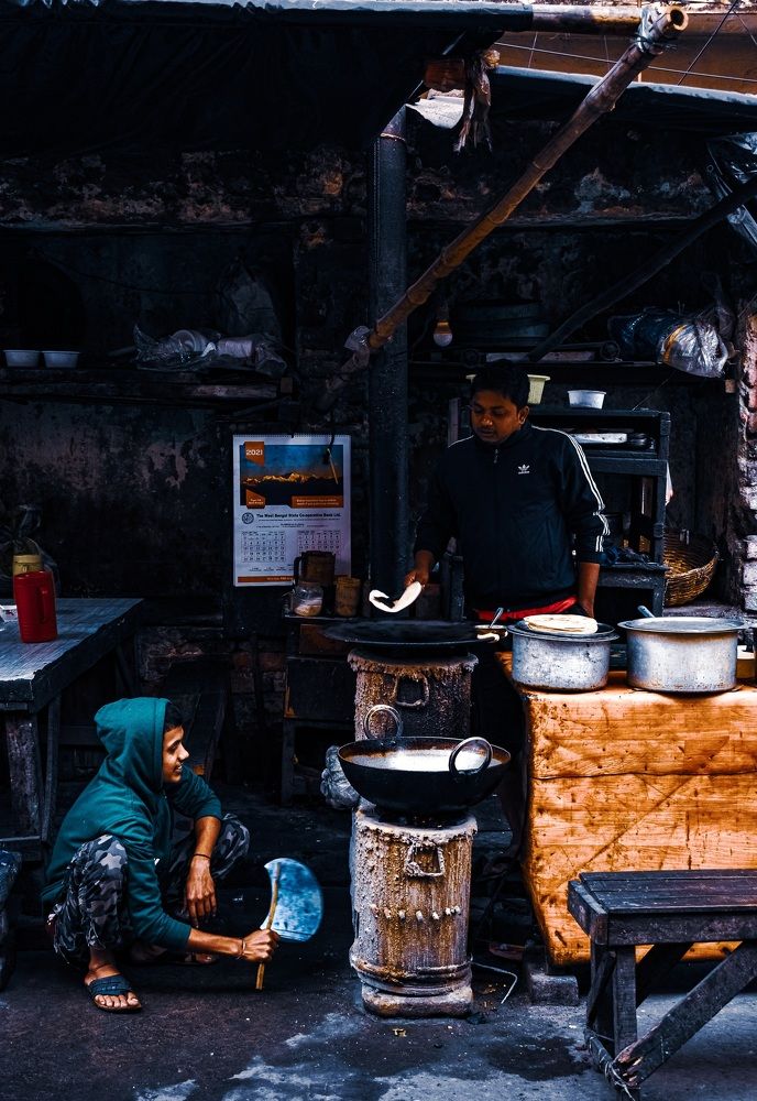 Street Food Preparation