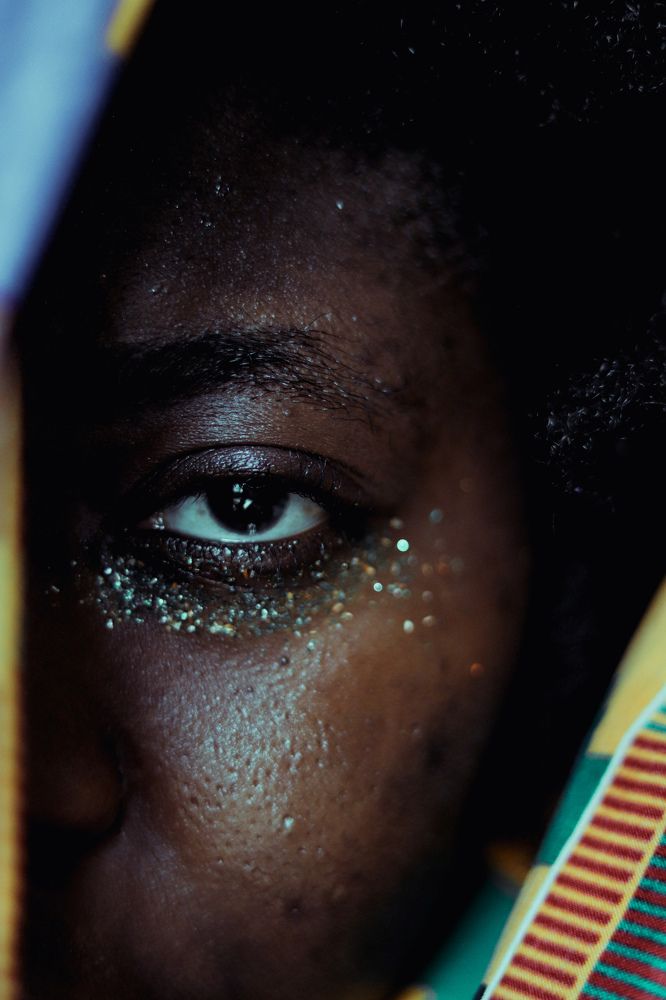 Glittered